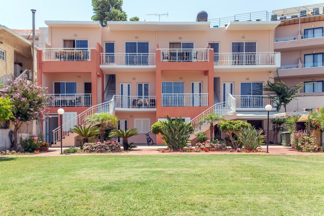 Christine Seaside Apartments In Chania Stalos Ngoại thất bức ảnh