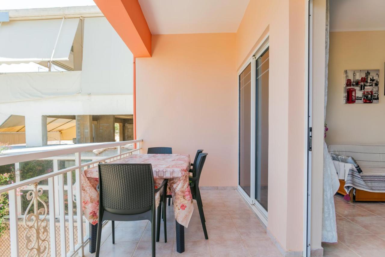 Christine Seaside Apartments In Chania Stalos Ngoại thất bức ảnh