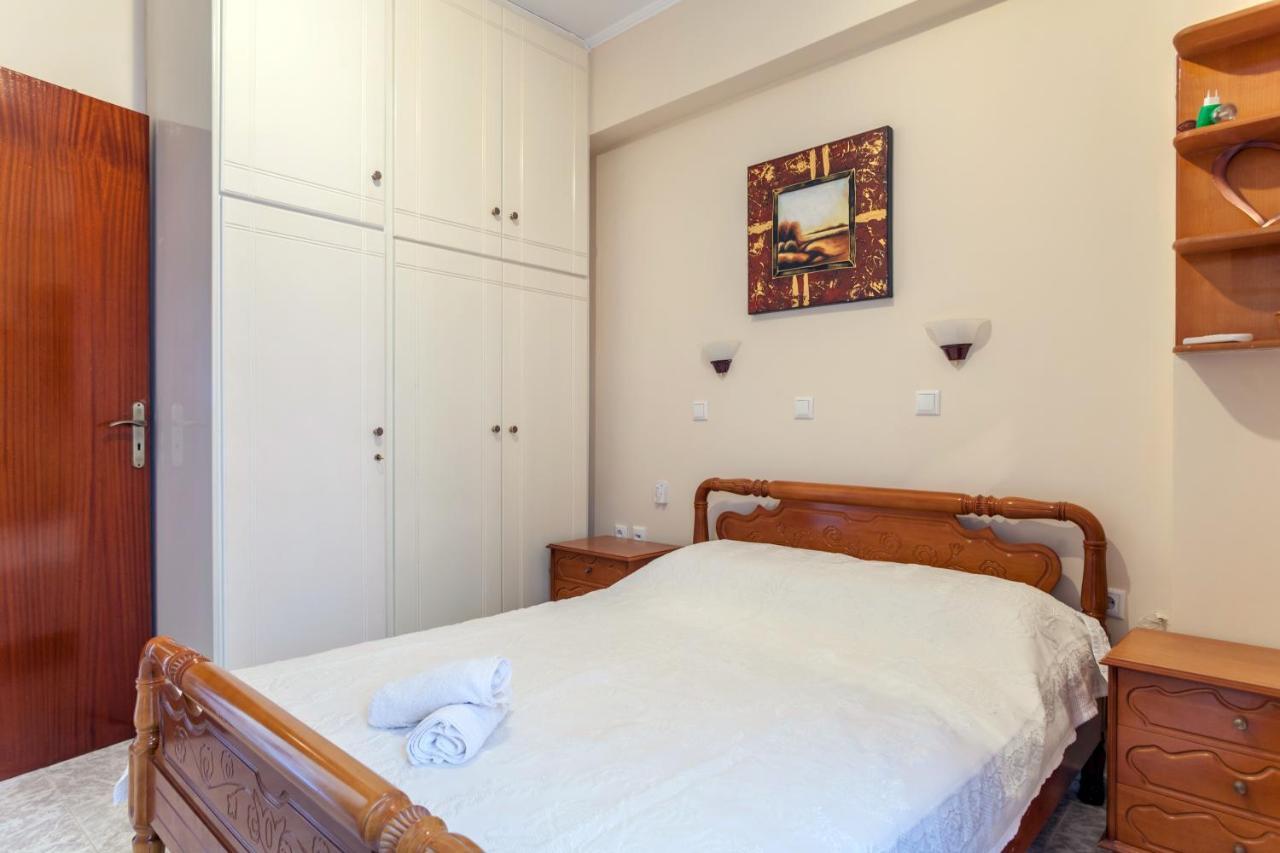 Christine Seaside Apartments In Chania Stalos Ngoại thất bức ảnh